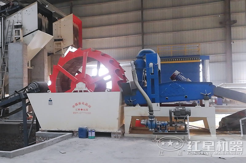 洗沙现场实拍图 洗沙现场实拍图