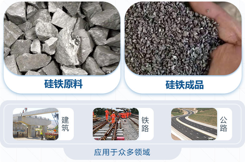 硅铁破碎后应用领域 硅铁破碎后应用领域