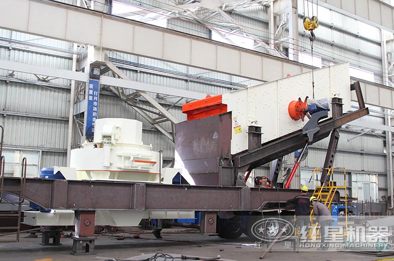 设备制造车间,配置新型VSI制砂机 设备制造车间,配置新型VSI制砂机