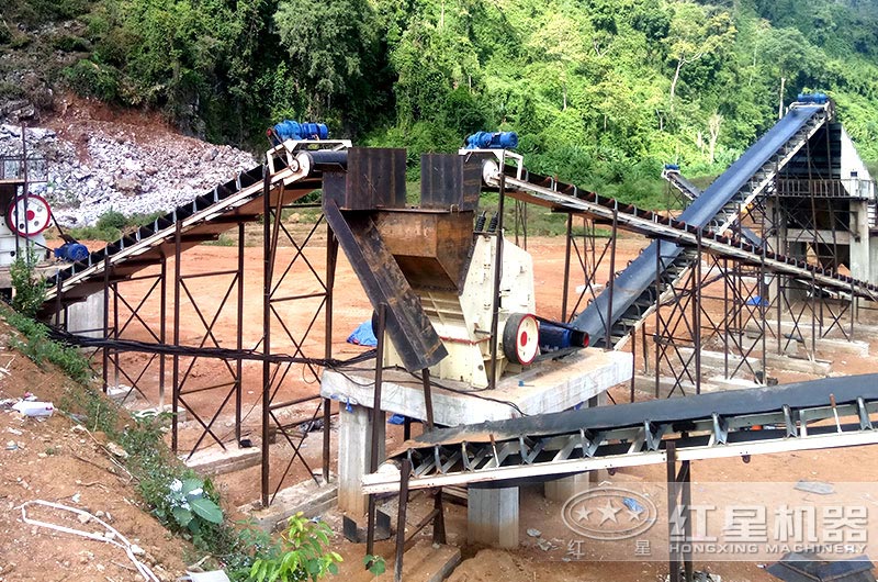 1315反击式破碎机工作现场 1315反击式破碎机工作现场