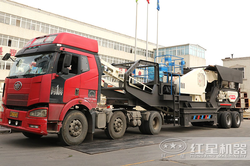 硬石头移动颚式粉碎机直接开走 硬石头移动颚式粉碎机直接开走