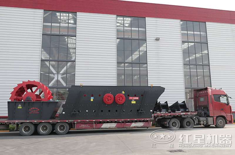 小型洗沙机发货现场图片 小型洗沙机发货现场图片