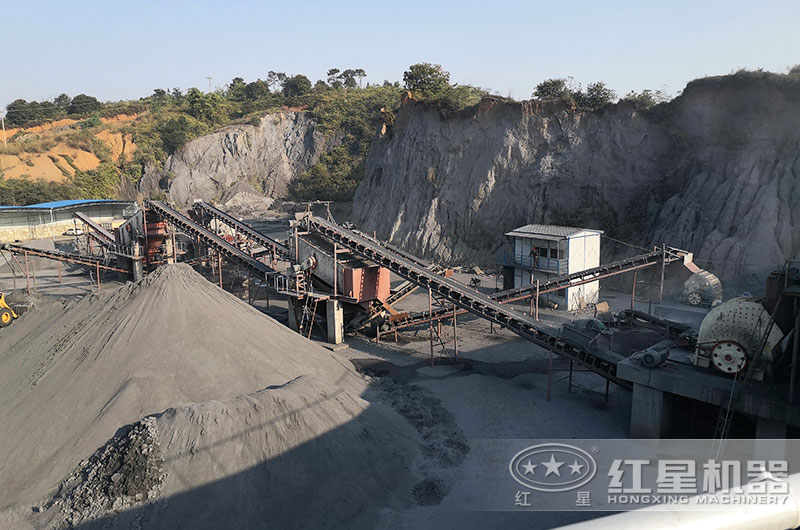 煤矸石破碎现场图片 煤矸石破碎现场图片