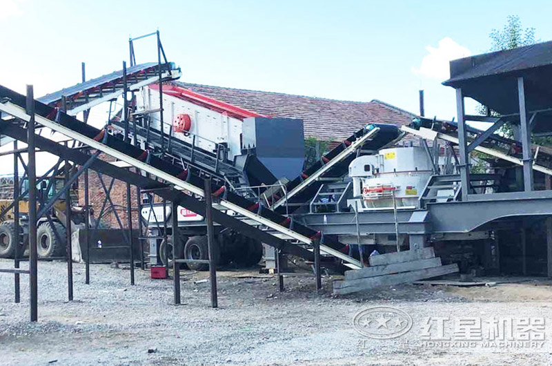 流动制砂机工作现场图片 流动制砂机工作现场图片