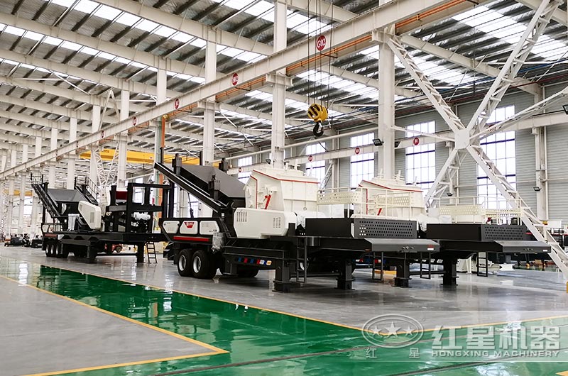 车载流动式制砂机图片(配置反击式制砂机) 车载流动式制砂机图片(配置反击式制砂机)