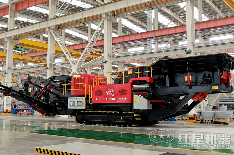 移动式建筑垃圾破碎机 移动式建筑垃圾破碎机